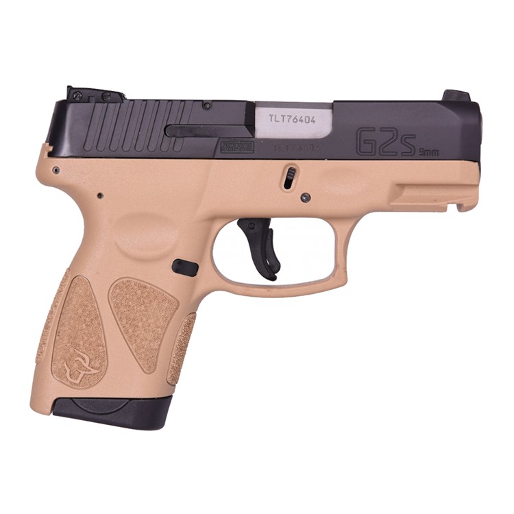 Taurus G2s 9MM Compact Pistol - FDE/Black 1G2S931T-img-0