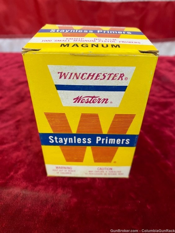 Winchester Western Small Magnum Pistol Staynless Primers-img-0