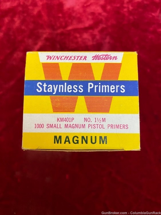 Winchester Western Small Magnum Pistol Staynless Primers-img-1