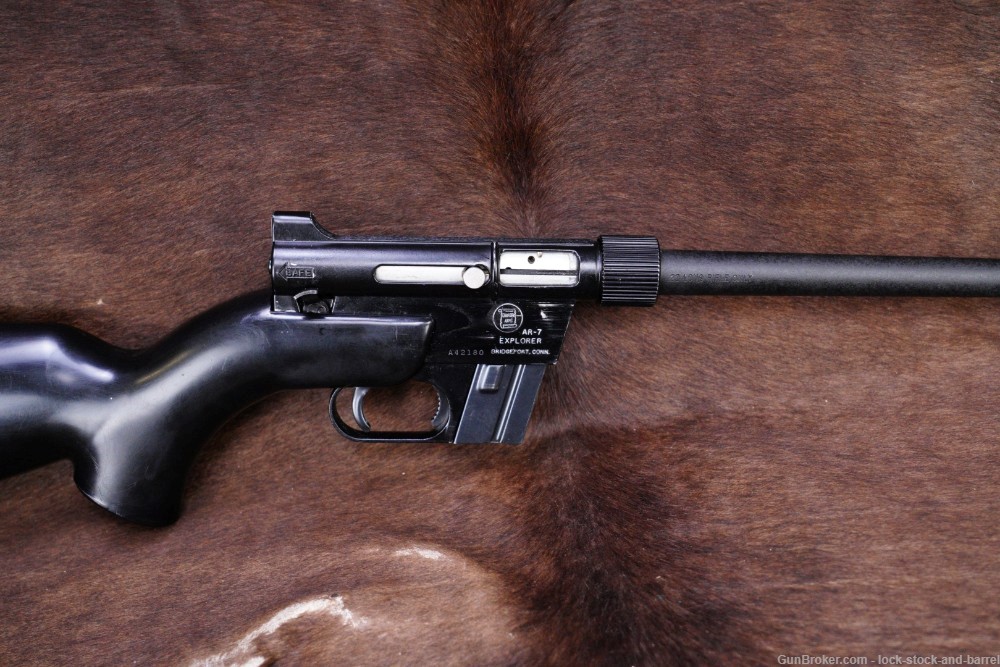 Charter Arms Explorer AR-7 .22 LR Takedown Semi-Auto Rifle, MFD 1973-1990-img-4