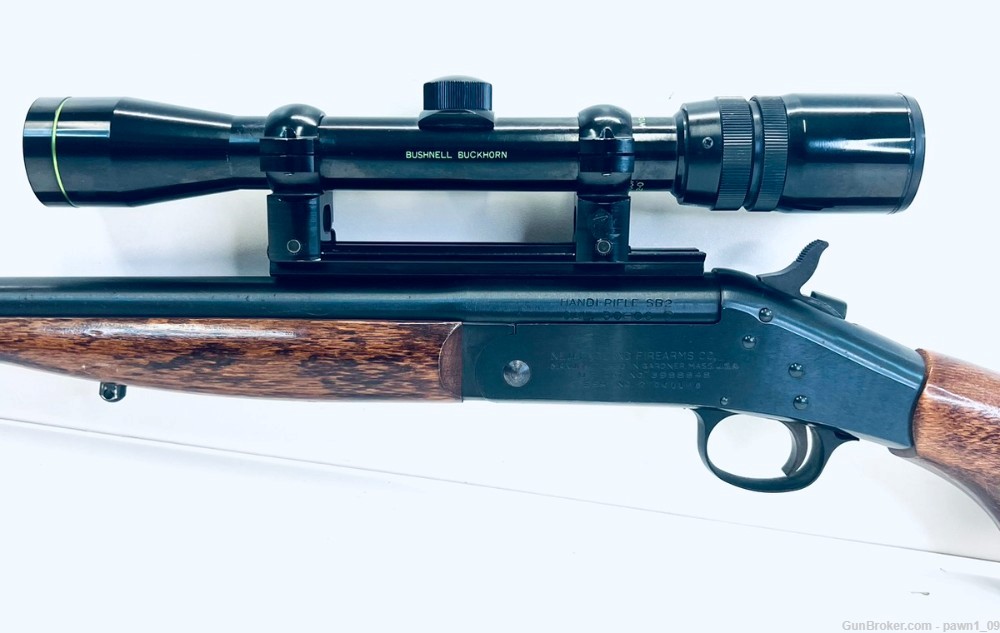 New England Firearms SB2 Handi Rifle 30-06 single shot 22" barrel wood/blue-img-3