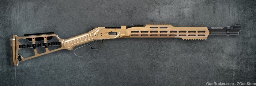 GFORCE ARMS 410ga 20" LVR410 Lever Action Shotgun Skeletonized Cerakote FDE-img-0