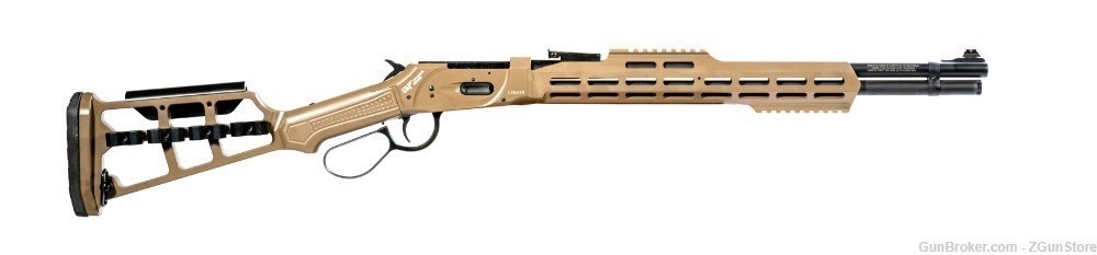GFORCE ARMS 410ga 20" LVR410 Lever Action Shotgun Skeletonized Cerakote FDE-img-2