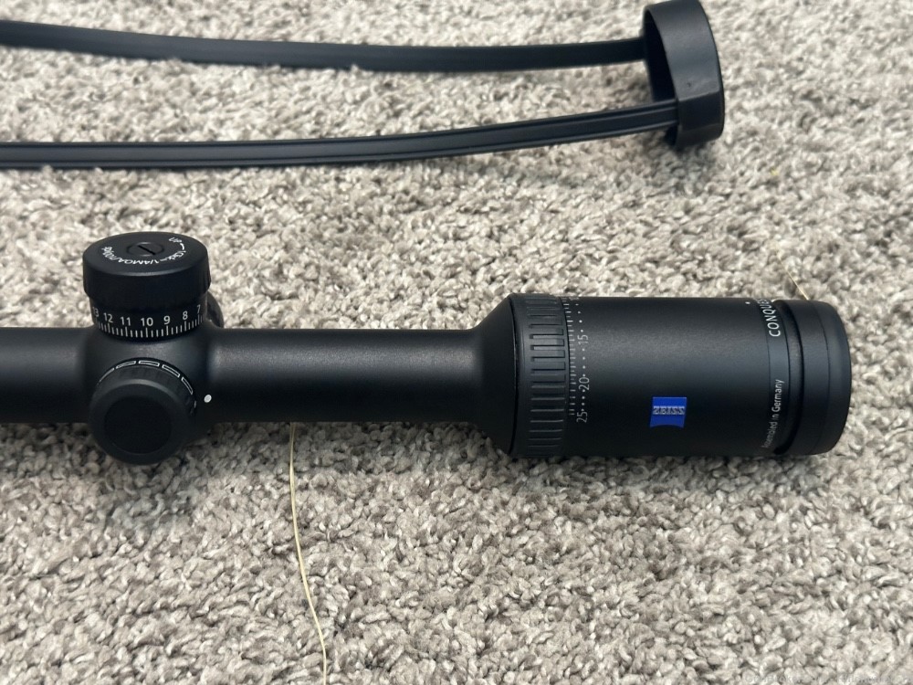 Zeiss Conquest HD5 5-25x50mm riflescope 1” tube duplex Z-plex 1/4” click-img-1