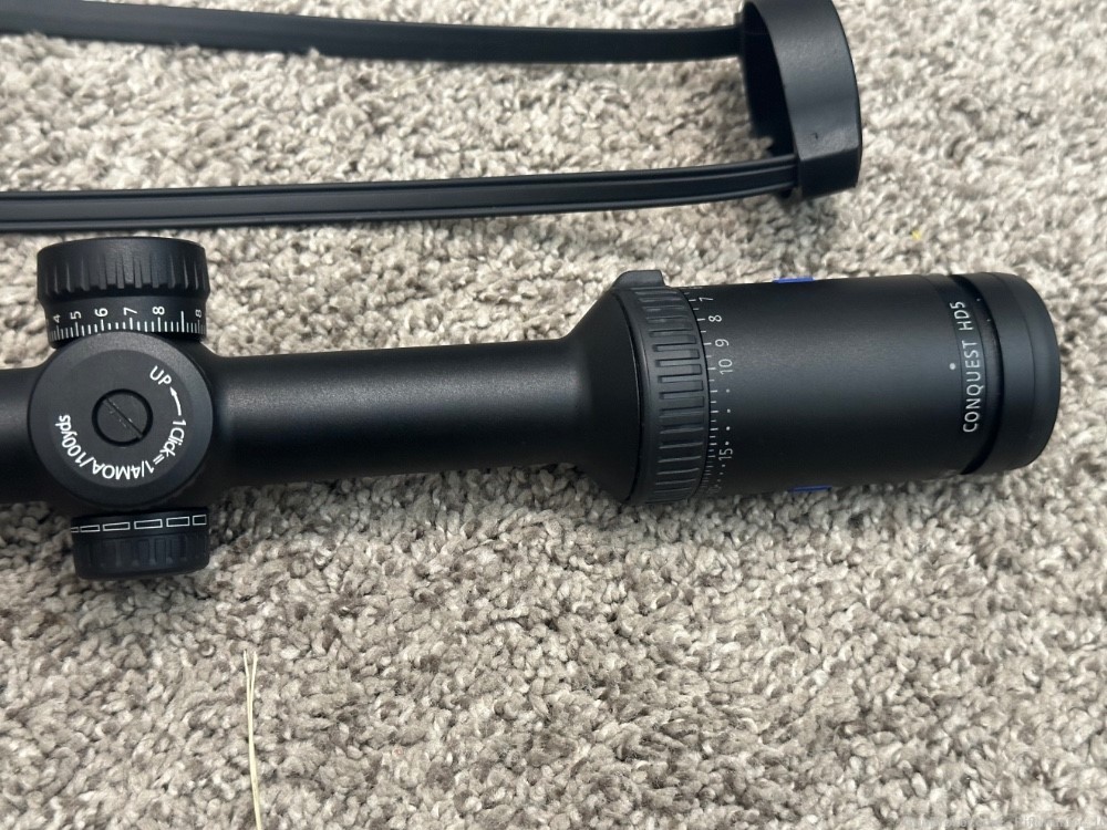 Zeiss Conquest HD5 5-25x50mm riflescope 1” tube duplex Z-plex 1/4” click-img-8