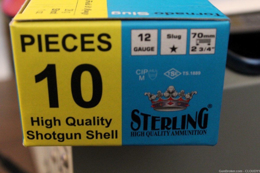 170 Rounds Sterling 12 Gauge Slug-img-2