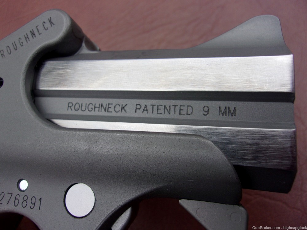Bond Arms Roughneck 9mm & .357 Mag & .38 Spcl Stainless Derringer & Holster-img-5
