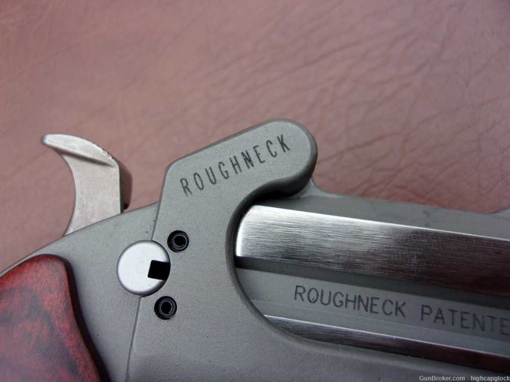 Bond Arms Roughneck 9mm & .357 Mag & .38 Spcl Stainless Derringer & Holster-img-6