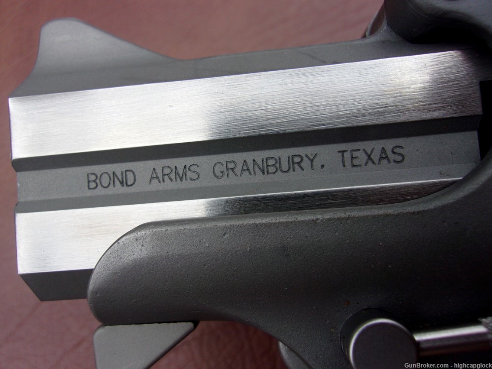 Bond Arms Roughneck 9mm & .357 Mag & .38 Spcl Stainless Derringer & Holster-img-4