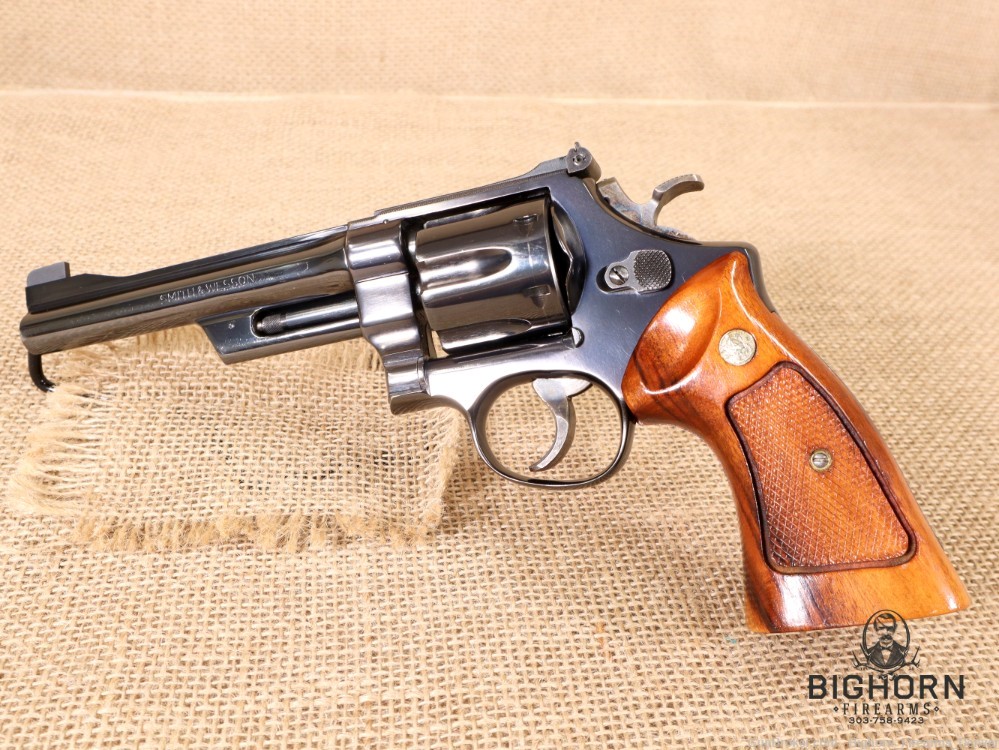 Smith & Wesson S&W Model 27-2 .357 mag 6" Goncalo Alves Target Model Grips-img-0