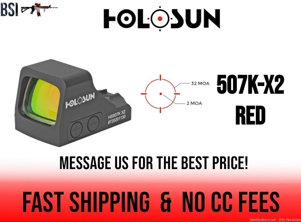Holosun 507K X2 Red Holosun-507K-X2 -img-0