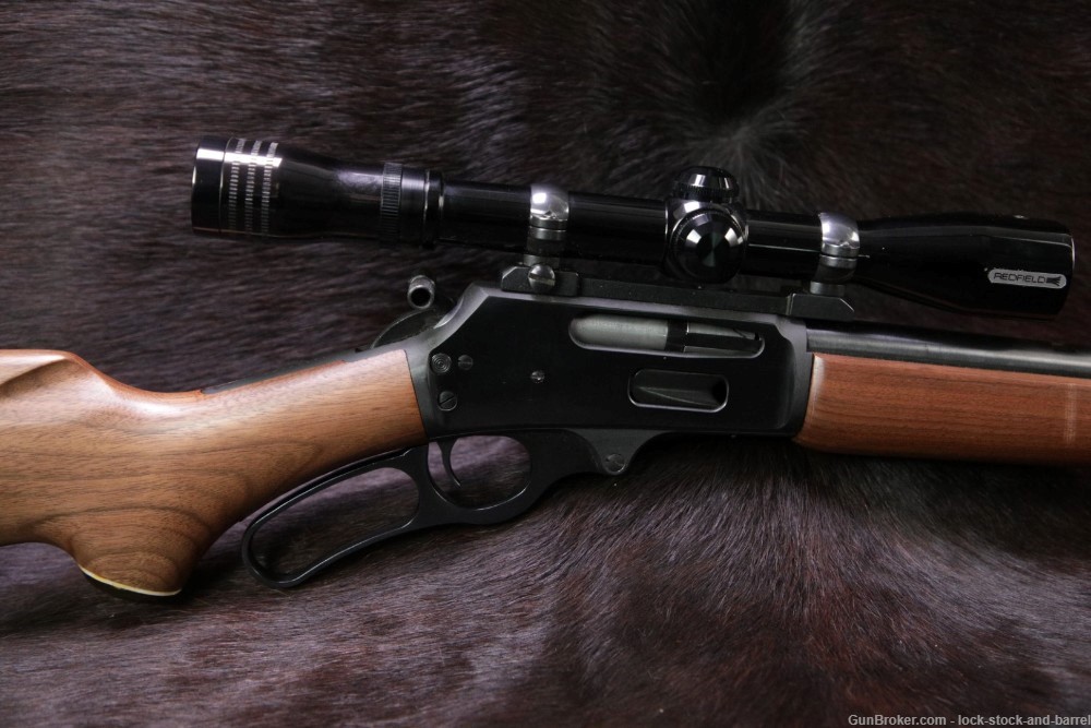 Marlin Model 336CS 336-CS .30-30 Winchester JM Marked Lever Rifle, MFD 1989-img-2