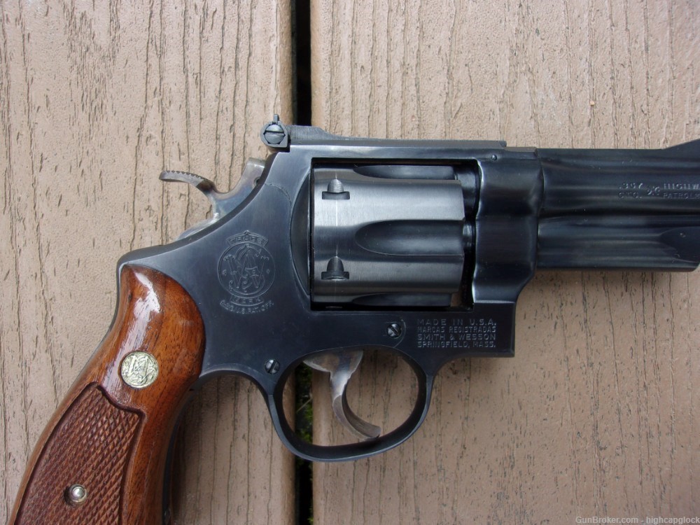 S&W Smith & Wesson 28 357 Mag Highway Patrolman 4" Revolver COLLECTOR Grade-img-3