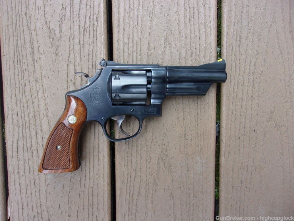 S&W Smith & Wesson 28 357 Mag Highway Patrolman 4" Revolver COLLECTOR Grade-img-28