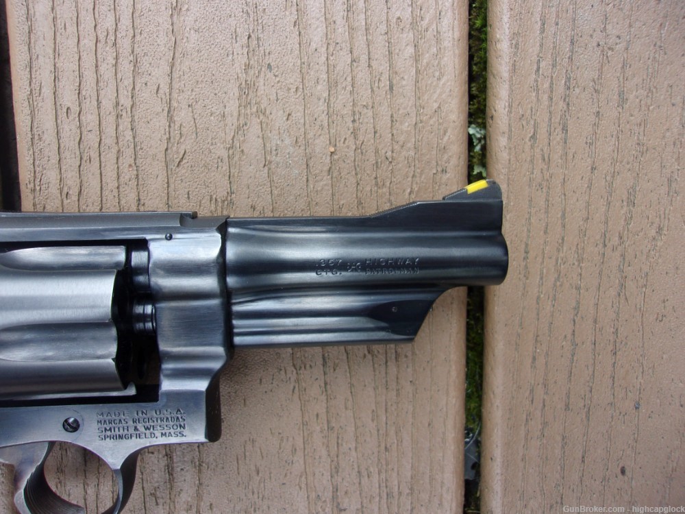 S&W Smith & Wesson 28 357 Mag Highway Patrolman 4" Revolver COLLECTOR Grade-img-4
