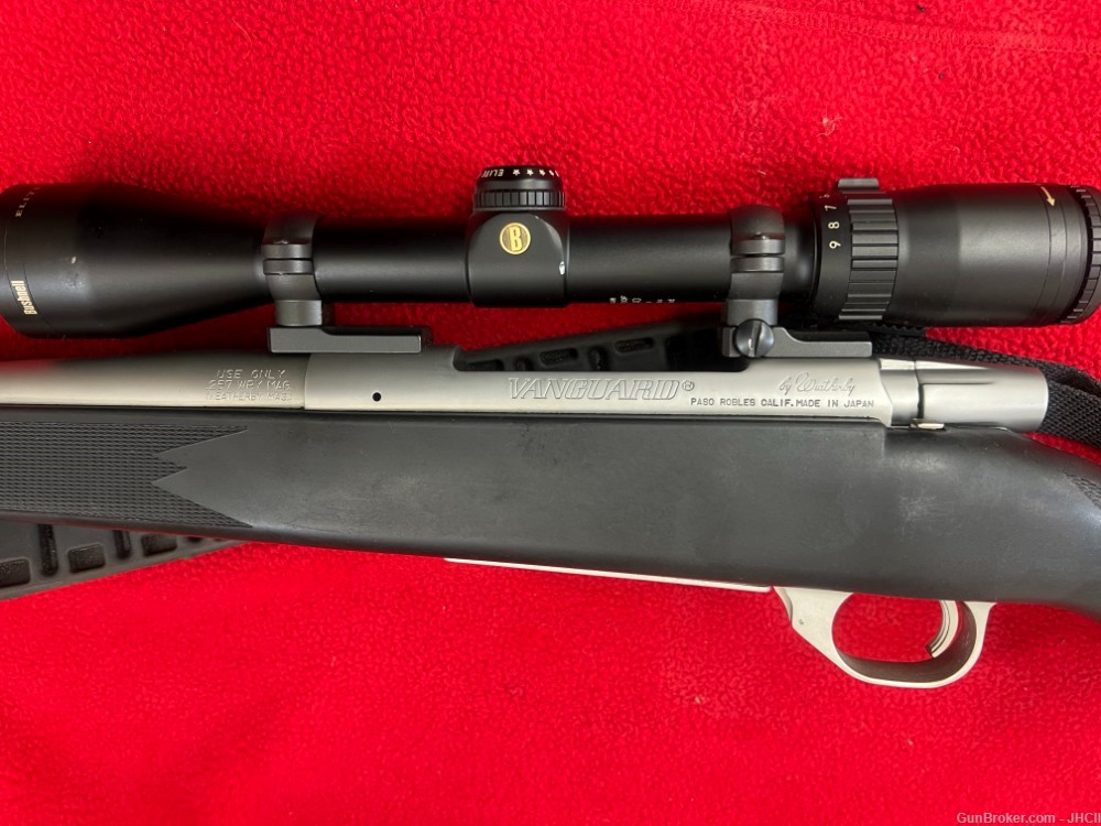 Weatherby Vanguard Stainless .257 Weatherby Mag w/ Scope NO Hidden Reserve-img-5