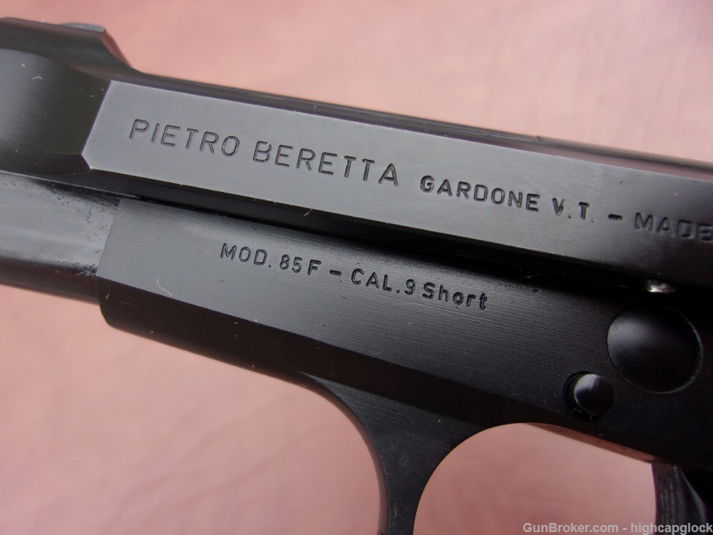 Beretta 85 F .380 Semi Auto 3.75" Pistol SO NICE w/ Box & 2 Mags $1START-img-12