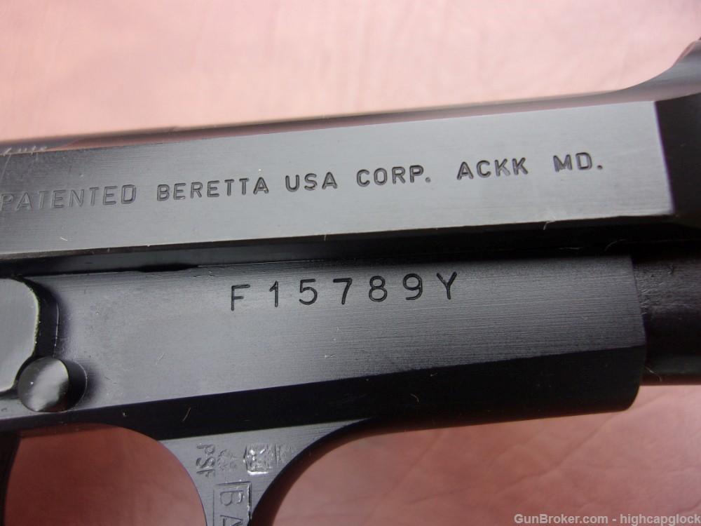 Beretta 85 F .380 Semi Auto 3.75" Pistol SO NICE w/ Box & 2 Mags $1START-img-14