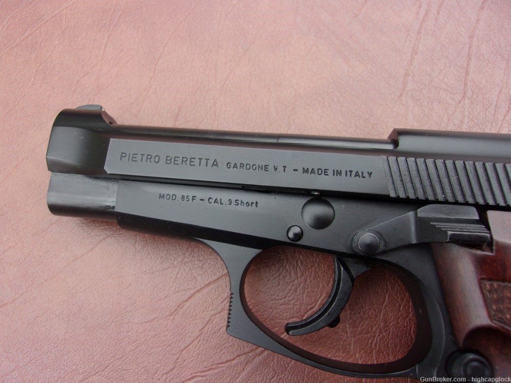 Beretta 85 F .380 Semi Auto 3.75" Pistol SO NICE w/ Box & 2 Mags $1START-img-6
