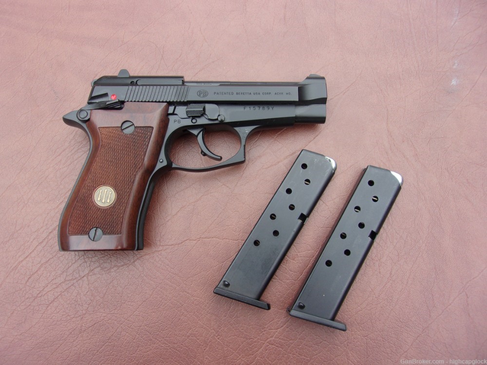 Beretta 85 F .380 Semi Auto 3.75" Pistol SO NICE w/ Box & 2 Mags $1START-img-2
