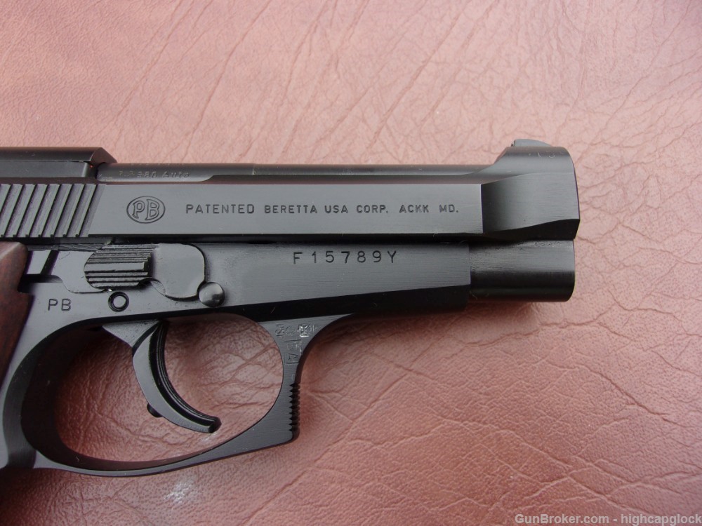 Beretta 85 F .380 Semi Auto 3.75" Pistol SO NICE w/ Box & 2 Mags $1START-img-10