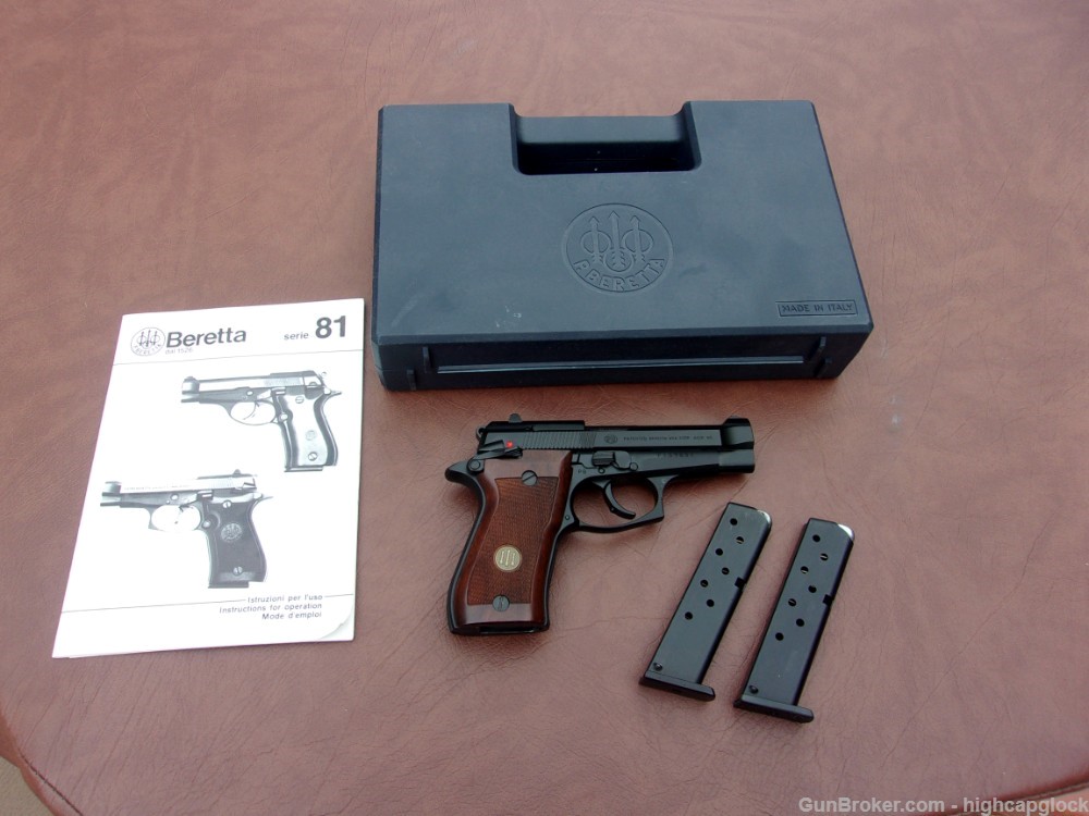 Beretta 85 F .380 Semi Auto 3.75" Pistol SO NICE w/ Box & 2 Mags $1START-img-31