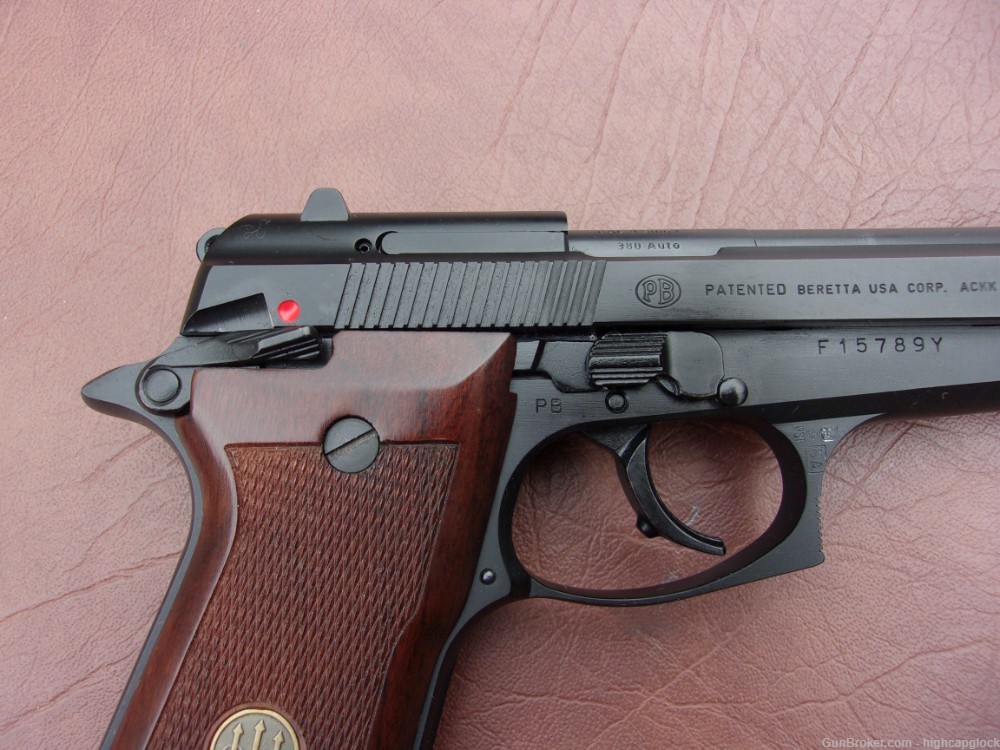 Beretta 85 F .380 Semi Auto 3.75" Pistol SO NICE w/ Box & 2 Mags $1START-img-9