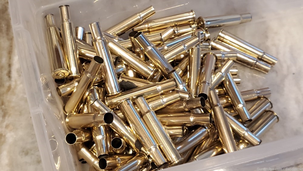 30-40 Krag fired brass 97 count mixed stamps - $10.40 shipping or combo-img-0