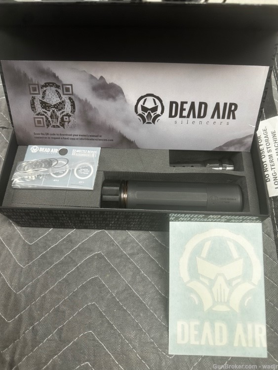NEW DEAD AIR SANDMAN-K 7.62 SUPPRESSOR. AWESOME CAN -img-0