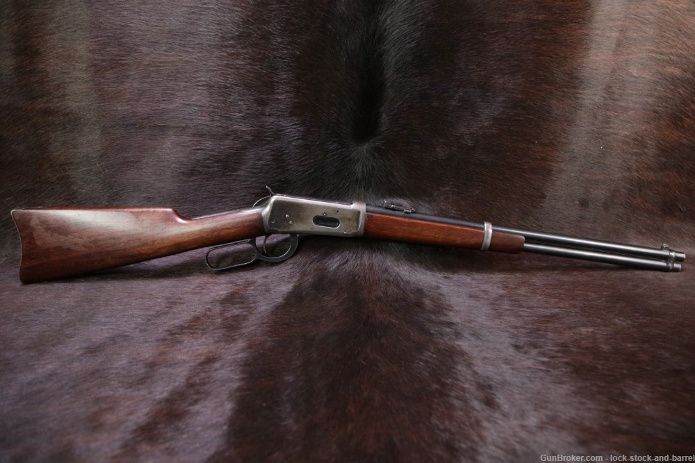 Winchester Model 1894 94 Carbine 20" .38-55 Lever Rifle, MFD 1926 C&R-img-7