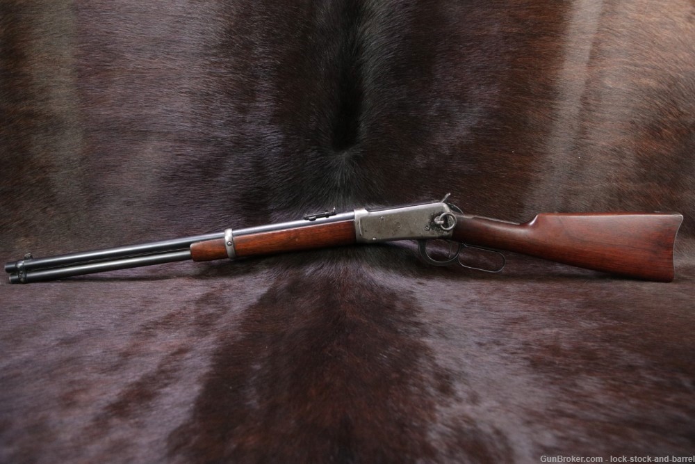 Winchester Model 1894 94 Carbine 20" .38-55 Lever Rifle, MFD 1926 C&R-img-8