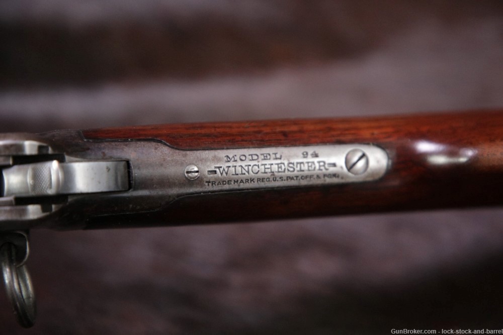 Winchester Model 1894 94 Carbine 20" .38-55 Lever Rifle, MFD 1926 C&R-img-24