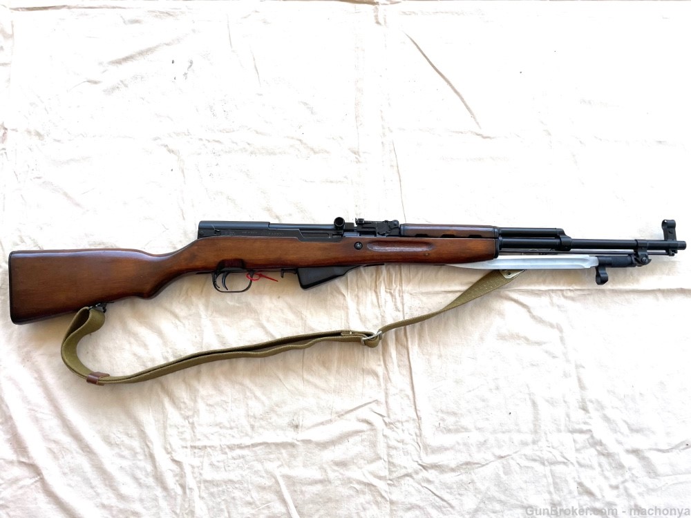 Russian SKS Matching Numbers Nice Condition 7.62 x 39 Semi Auto Rifle-img-0