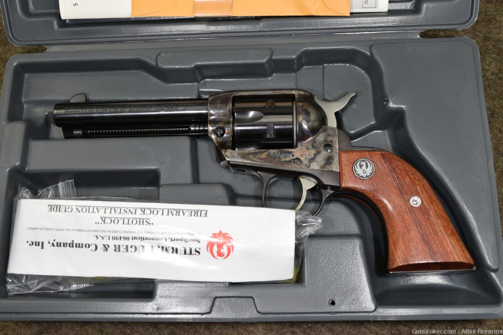 NIB Ruger Single-Six .32 H&R Magnum 4-1/2" Color Case Hardened & Blue 2002-img-0