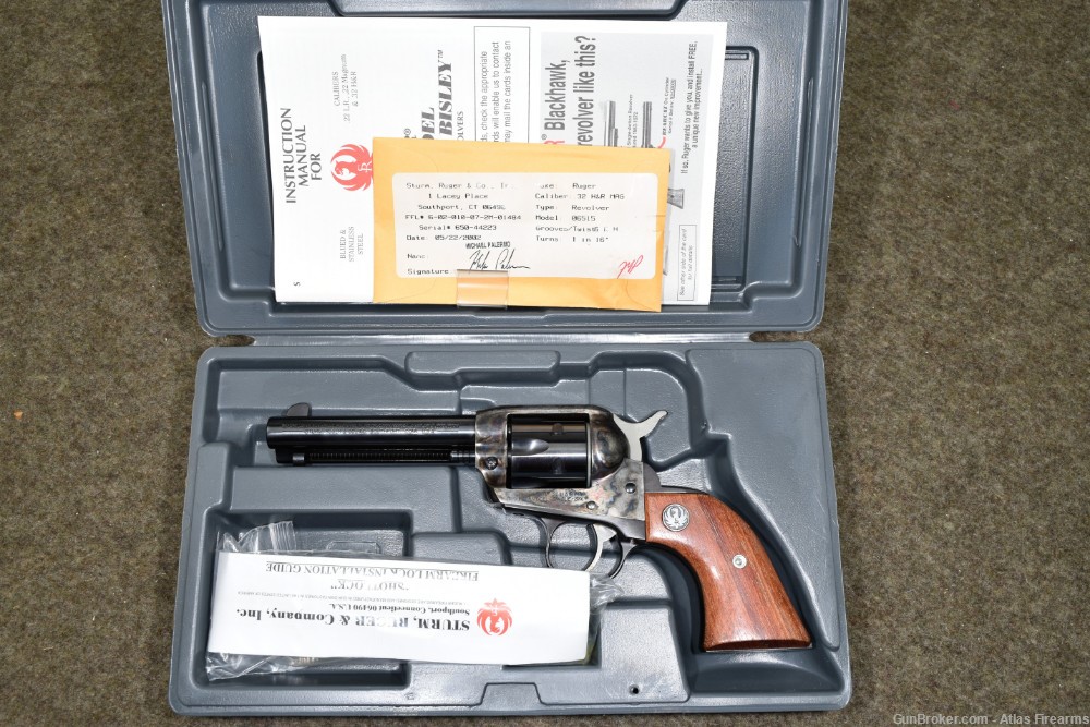 NIB Ruger Single-Six .32 H&R Magnum 4-1/2" Color Case Hardened & Blue 2002-img-24