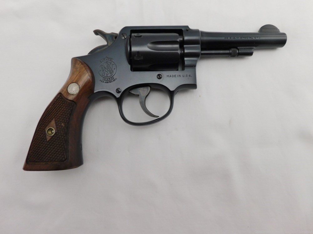 1940's Smith Wesson MP Pre-10 38 4 Inch In The Box-img-8