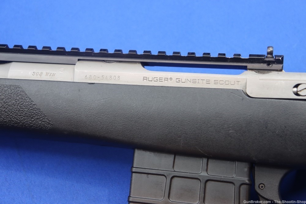 Ruger Model M77 GUNSITE SCOUT Rifle 308WIN 18" Stainless Composite 308 TB-img-14