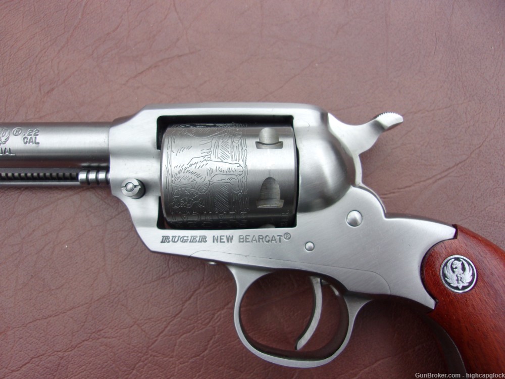 Ruger Bearcat .22lr 4" Single Action Revolver 2004 Super NICE Gun $1START-img-8