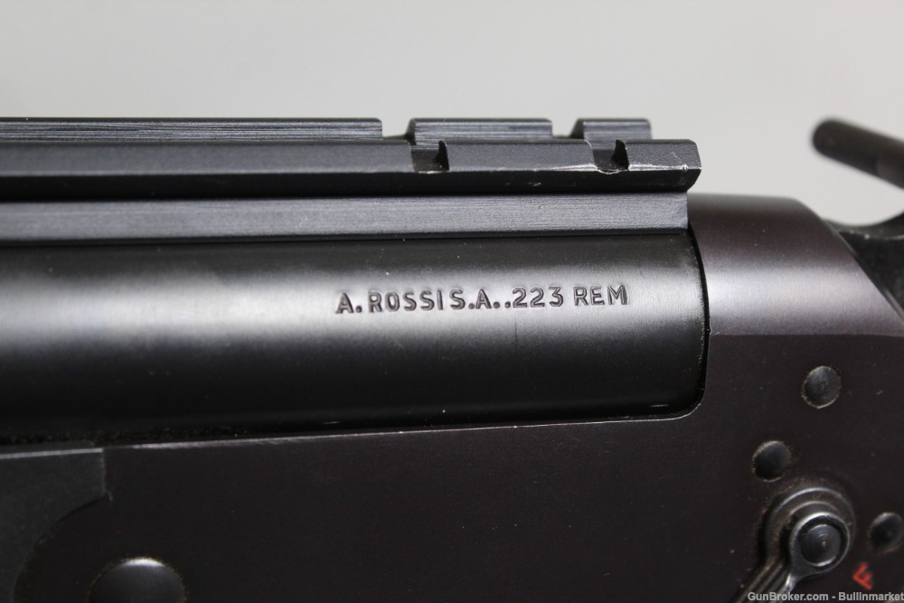Rossi 223HB .223 Rem Single Shot Break Action Heavy Barrel Rifle-img-24