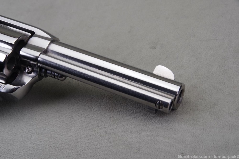 Ruger Vaquero 40 S&W 4 3/4' High Polished Stainless w Orig. Box 99% Scarce-img-13