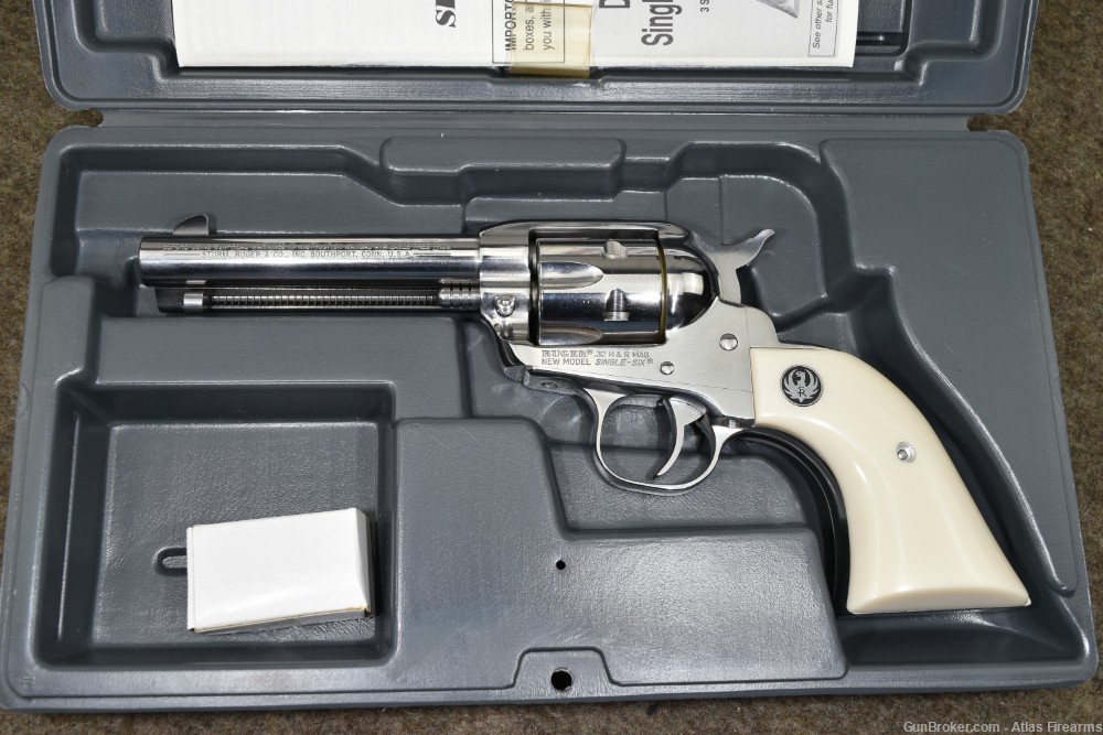 NIB Ruger New Model Single-Six .32 H&R Magnum 4-1/2" Bright Stainless 2000-img-27