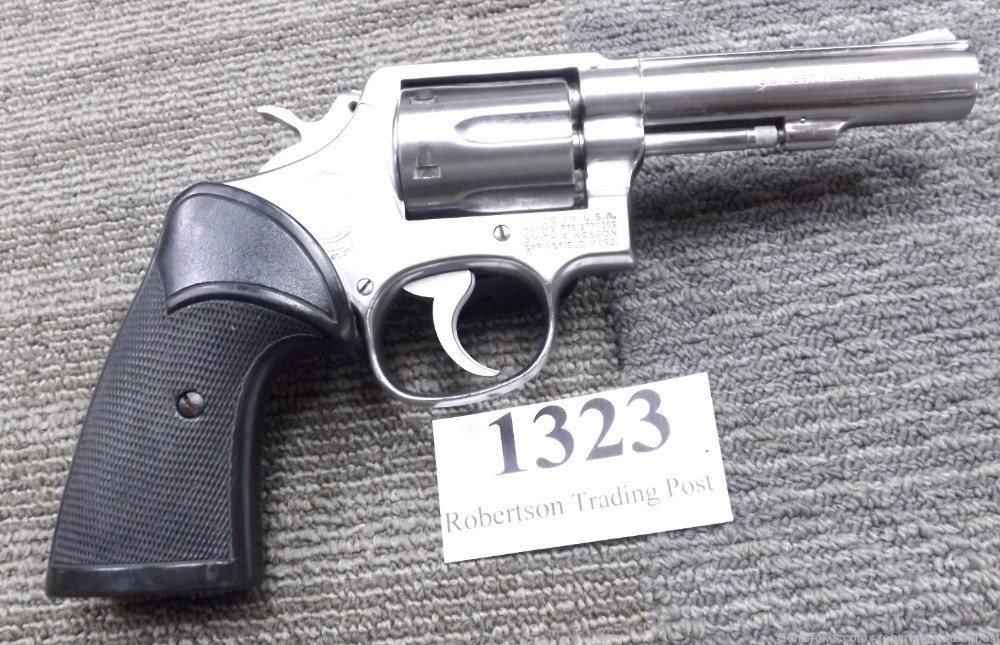 S&W .357 model 65-2 Stainless 4” HB Satin TH VG 1979 VG Smith & Wesson -img-19
