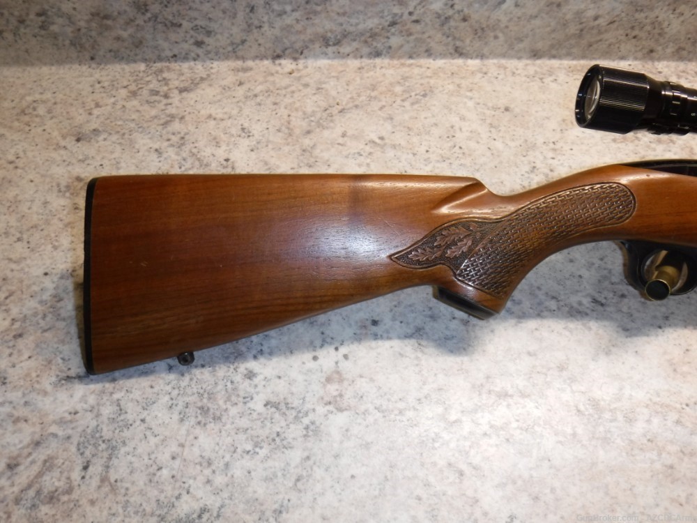 Winchester model 100, 284 win, Mfg 1966, very nice, weaver 4x scope-img-1