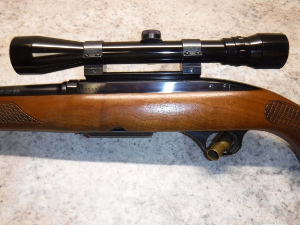Winchester model 100, 284 win, Mfg 1966, very nice, weaver 4x scope-img-6