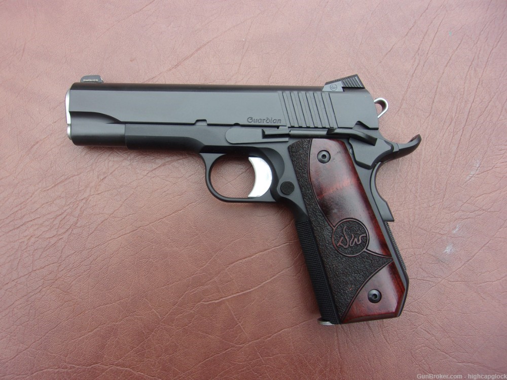 Dan Wesson Guardian 9mm 1911 Commander Pistol Night Sights 99% Box $1START-img-4
