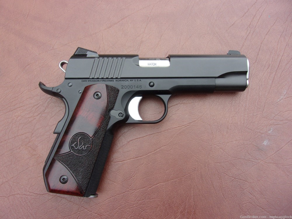 Dan Wesson Guardian 9mm 1911 Commander Pistol Night Sights 99% Box $1START-img-8