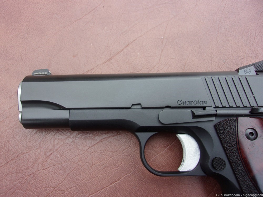 Dan Wesson Guardian 9mm 1911 Commander Pistol Night Sights 99% Box $1START-img-7