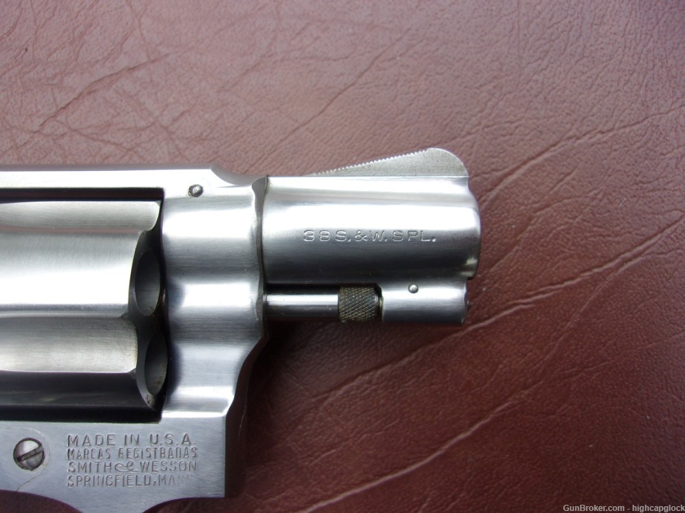 S&W Smith & Wesson 60 .38 Spcl Stainless 2" Revolver PRE LOCK 99% $1START-img-4