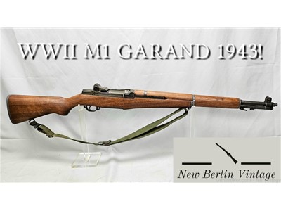 BEAUTIFUL M1 Garand WWII M1-Garand CMP Garand M1 1943 ORIGINAL BARREL!