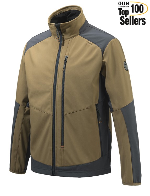 BERETTA Butte Softshell Jacket, Color: Hazelnut, Size: S-img-0